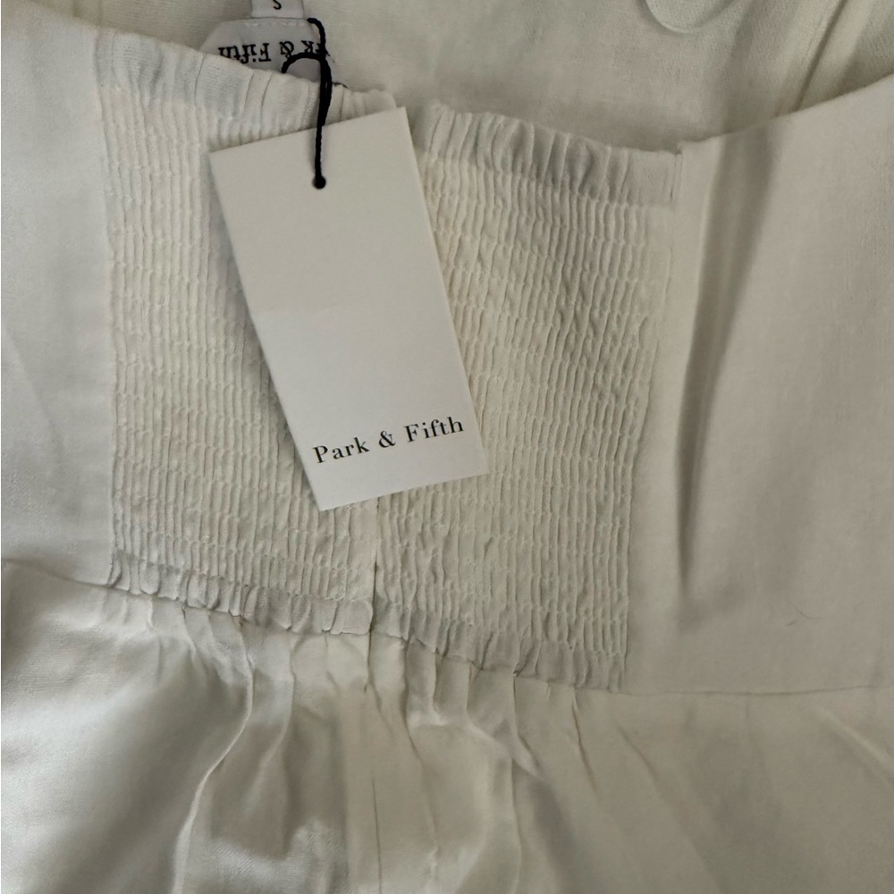 Park & Fifth Strapless Cream Dress - Picture 4 of 4